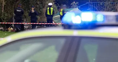Zakopane: pożar przyczepy kempingowej; strażacy znaleźli zwęglone ciało